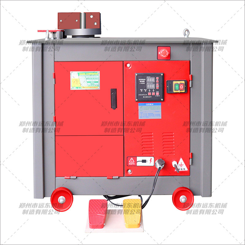 GF25型數(shù)控加重A款鋼筋彎箍機(jī)(圖1) GF25型數(shù)控加重A款鋼筋彎箍機(jī)(圖1)